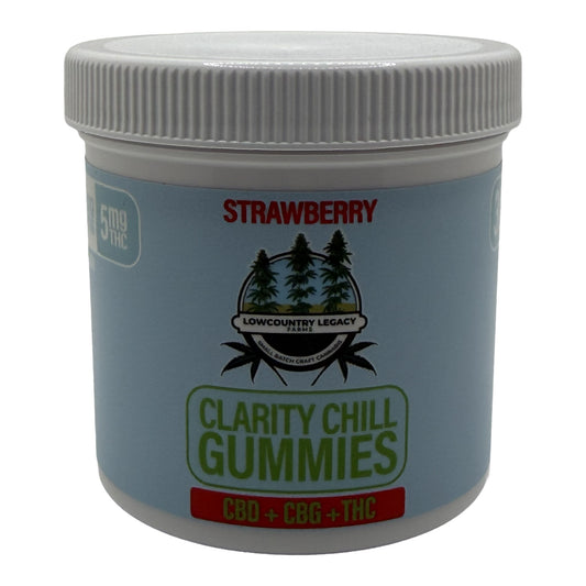 Clarity Chill Gummies - CBG + CBD + THC