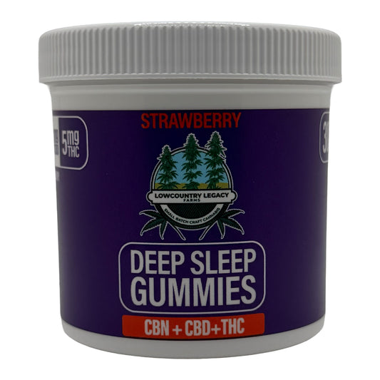 Deep Sleep Gummies - CBN + CBD + THC