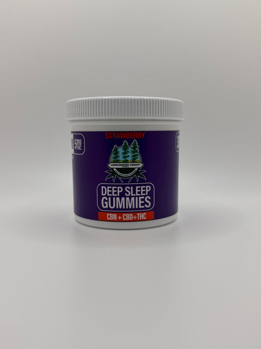 Deep Sleep Gummies - CBN + CBD + THC