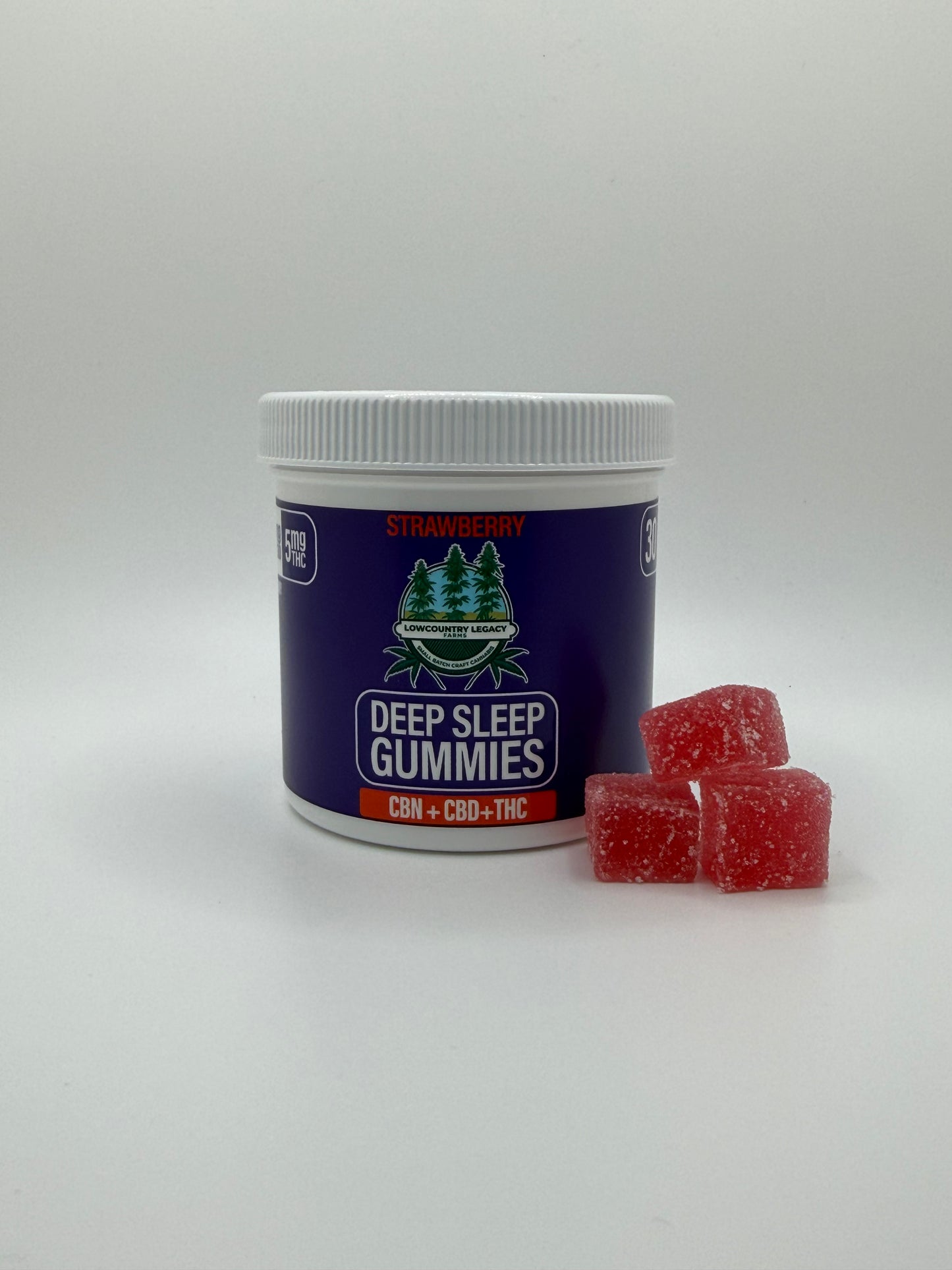 Deep Sleep Gummies - CBN + CBD + THC