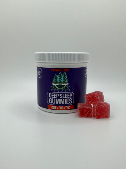 Deep Sleep Gummies - CBN + CBD + THC